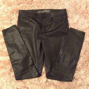 Skinny High Rise Pleather Pants